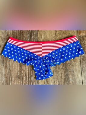 NWOT Victoria Secret Cheeky Americana Panties Size Small